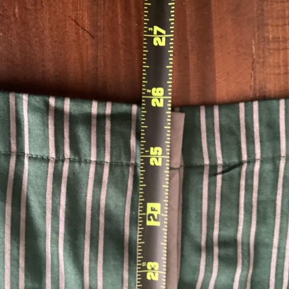 Pottery Barn Teen Harry Potter Slytherin Pajamas Small Green Stripe NWOT - Picture 8 of 16